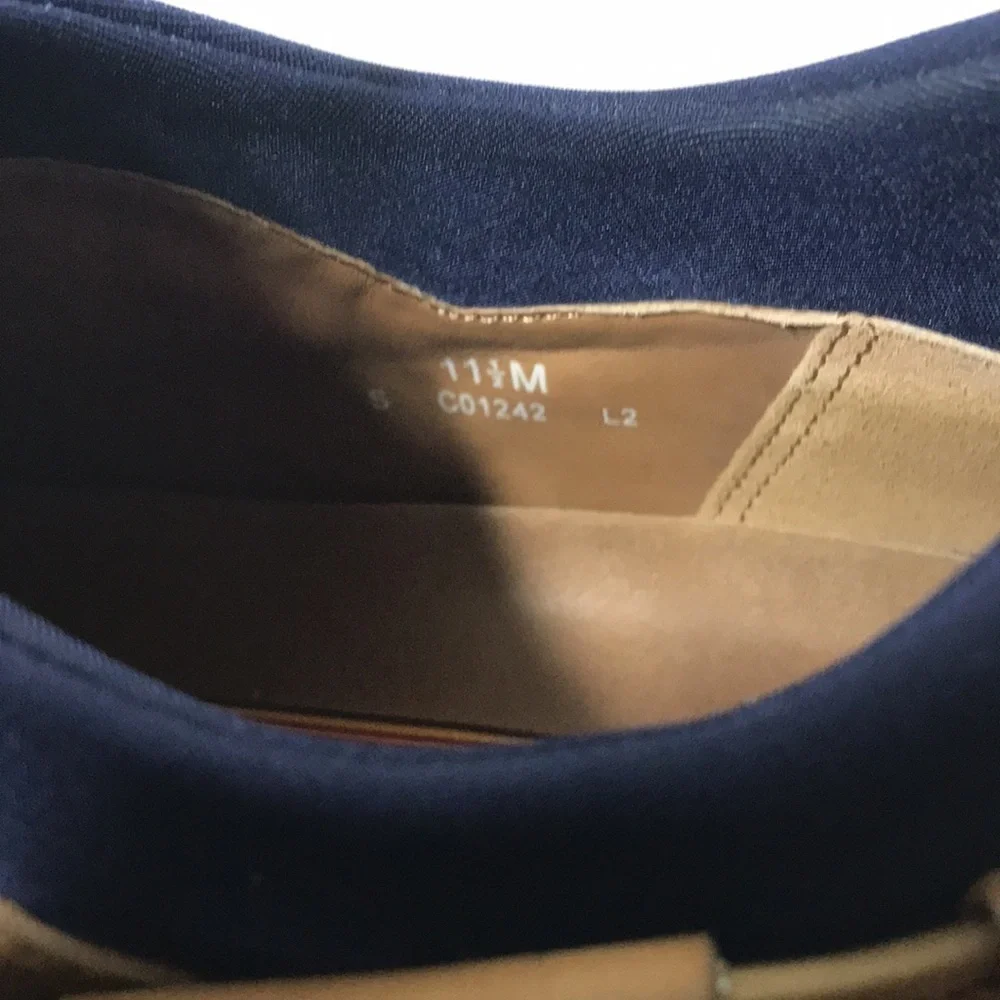 Cole Haan Country Mens Suede Leather Loafers Size 11.5 Comfort Boat Shoes Mature